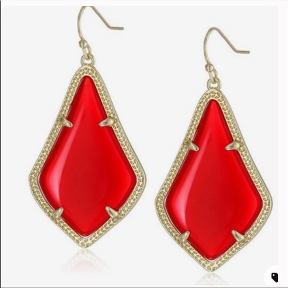 Kendra Scott Jewelry - Kendra Scott Alex Drop Earrings in Red